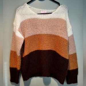 Woman's Pink Lily Sweater